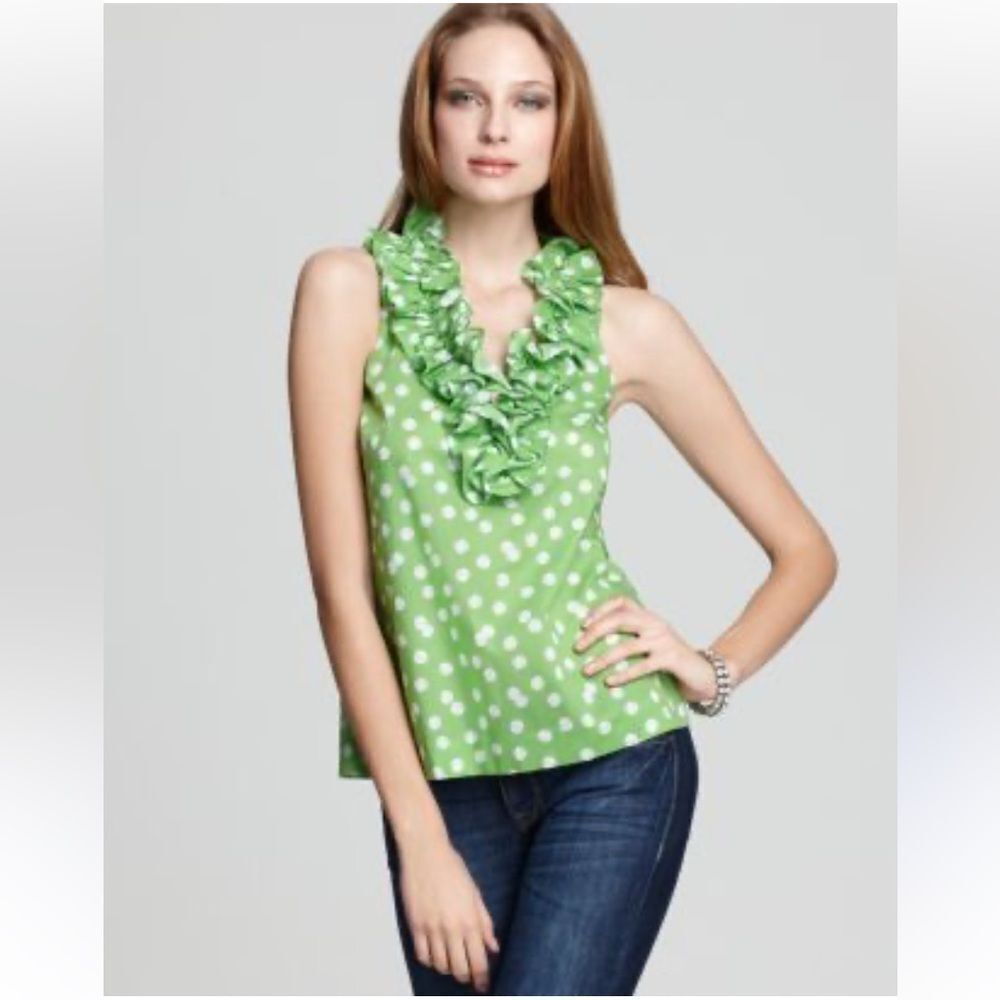 Kate Spade Lucille Tennis AnyoneβPrinted Top Size 2
